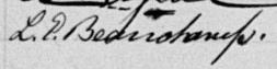 Signature de L. P. Beauchamp: 3 février 1894 Signature de L. P. Beauchamp: 3 février 1894