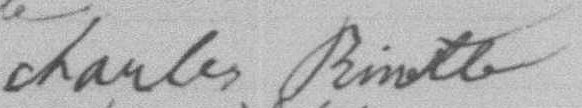 Signature de Charles Binette: 4 juillet 1887 Signature de Charles Binette: 4 juillet 1887